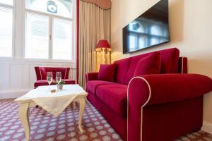Posezení v ubytování Aviano Boutique Hotel