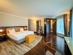 Postel nebo postele na pokoji v ubytování Weltemühle Hotel by Miri's Dresden