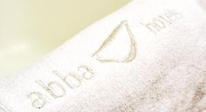 a close up of the back of a book with the word newbury at Abba Rambla Hotel in Barcelona