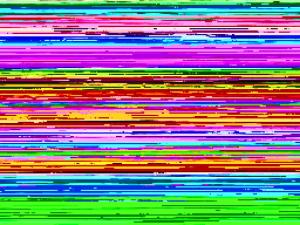 a close up of a computer screen with rainbow colors at Apartment Cotto by Interhome in Castiglioncello +52 photos