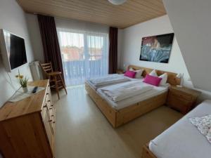 Katil atau katil-katil dalam bilik di Appartement 1
