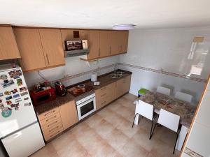 Küche/Küchenzeile in der Unterkunft Casita rural acogedora