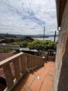 Ein Balkon oder eine Terrasse in der Unterkunft Casita rural acogedora