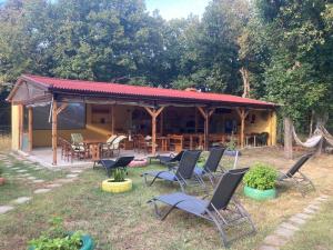 Zahrada ubytování Sirius Guest House