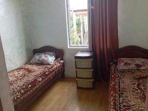 Letto o letti in una camera di Likas haus