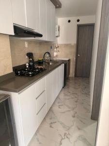 Η κουζίνα ή μικρή κουζίνα στο La Roca 102 +2 φωτογραφίες