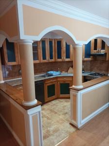 Una cocina o cocineta en Apartmani Milivojevic