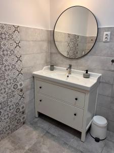 Kúpeľňa v ubytovaní Pacsirta Apartman Grand