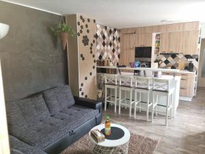 Apartmány 235 - 1的厨房或小厨房