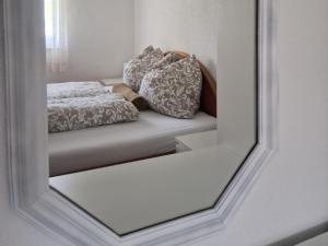 Posteľ alebo postele v izbe v ubytovaní Apartment Bergblick