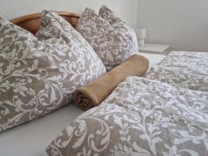 Posteľ alebo postele v izbe v ubytovaní Apartment Bergblick