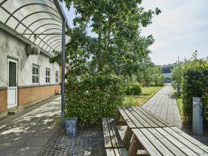 Zahrada ubytování Hostel Herning