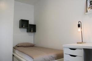 Ένα ή περισσότερα κρεβάτια σε δωμάτιο στο Luxury Apartment Mirjana
