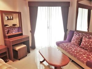 Posezení v ubytování SeaView Floor 11 Jomtien Beach