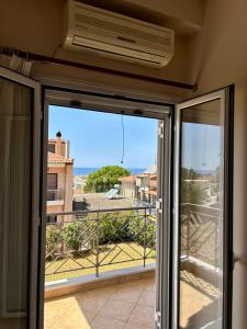 Balkón alebo terasa v ubytovaní "Twin Apartments" in Kyparissia