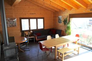 Posezení v ubytování La Tzoum'hostel