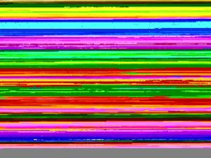 ein Haufen Regenbogenfarben an einer Wand in der Unterkunft Apartment Cesar by Interhome in Cunit