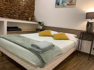 Posteľ alebo postele v izbe v ubytovaní Studio 25m2 en plein cœur de Perpignan