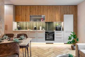 Kuchyňa alebo kuchynka v ubytovaní Exclusive appartment