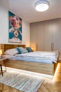 Posteľ alebo postele v izbe v ubytovaní Exclusive appartment