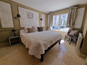 Postel nebo postele na pokoji v ubytování L'Escale Champêtre