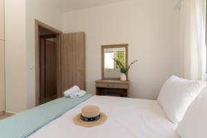 Onar House - Modern Stay in Nature客房内的一张或多张床位