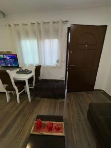 TV a/nebo společenská místnost v ubytování Apartment MDrasa
