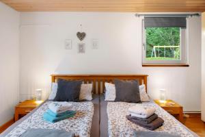 Postel nebo postele na pokoji v ubytování Haus Elfriede + 21 fotografií