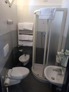 Koupelna v ubytování Hotel Remin Plaza