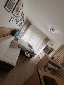 Khu vực ghế ngồi tại Apartman Dan i Noć