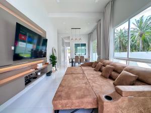 Χώρος καθιστικού στο Inspire Pool Villa Ao Nang