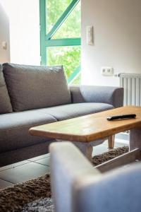 Posezení v ubytování B&B La Ferme de l'Hosté