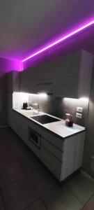 Kuchyň nebo kuchyňský kout v ubytování Diamond Suite Verona