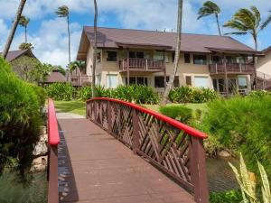 Zahrada ubytování Hanalei Colony Resort F3