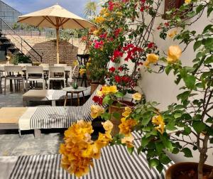 Restaurace v ubytování Riad Miloud en exclusivité 10 P au cœur de la Médina