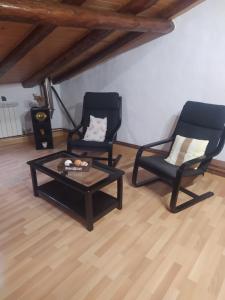 Zona de estar de Casa Rural La Maestra