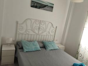 Postel nebo postele na pokoji v ubytování Piso Conil de la Frontera