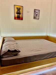 Postel nebo postele na pokoji v ubytování Toda house