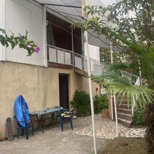 Balkón nebo terasa v ubytování Guest house Bee