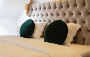 Voodi või voodid majutusasutuse B&B Art and Sleep toas
