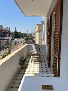 A balcony or terrace at Villa Bianca, Seaside panoramic Rooftop
