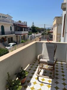 A balcony or terrace at Villa Bianca, Seaside panoramic Rooftop