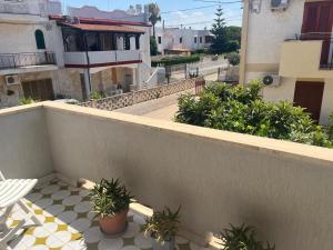 A balcony or terrace at Villa Bianca, Seaside panoramic Rooftop