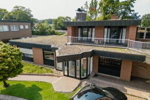 an aerial view of a house at Münsterland Oase in Münster