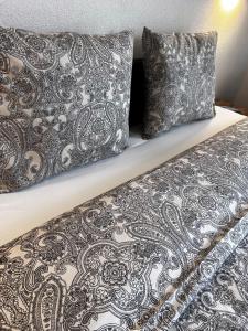 Voodi või voodid majutusasutuse Modern Appartement toas