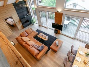 Televízia a/alebo spoločenská miestnosť v ubytovaní Apart33 Top 1-33 Penthouse