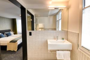 Koupelna v ubytování Boutique Hotel Reiser