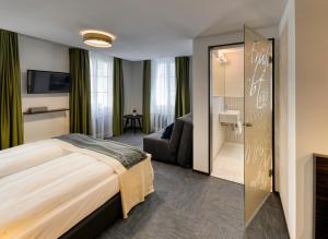 Ліжко або ліжка в номері Boutique Hotel Reiser