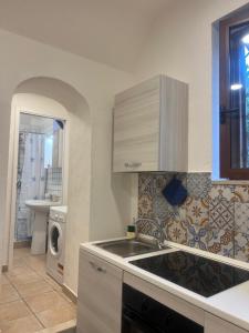 Η κουζίνα ή μικρή κουζίνα στο La casetta del Vicoletto