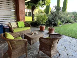 Vonkajšia záhrada v ubytovaní Casa vacanze Gemma Toscana